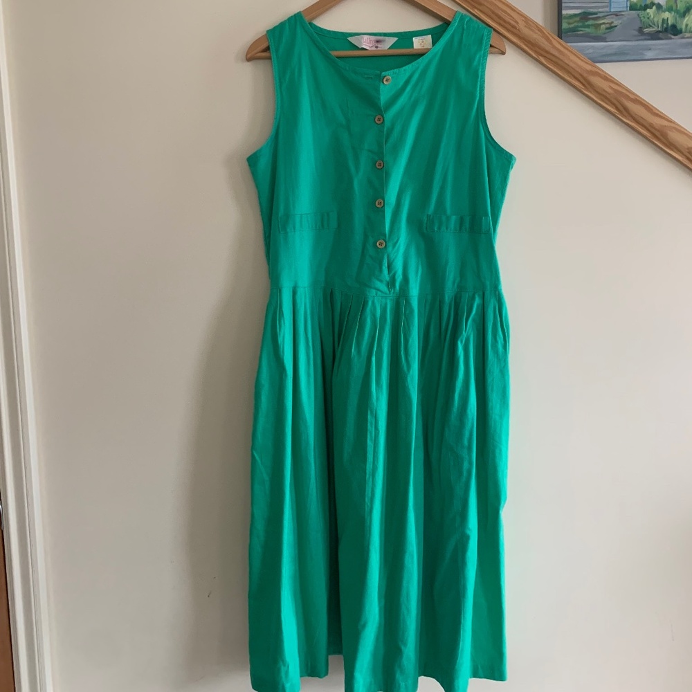 Vintage green mama dress